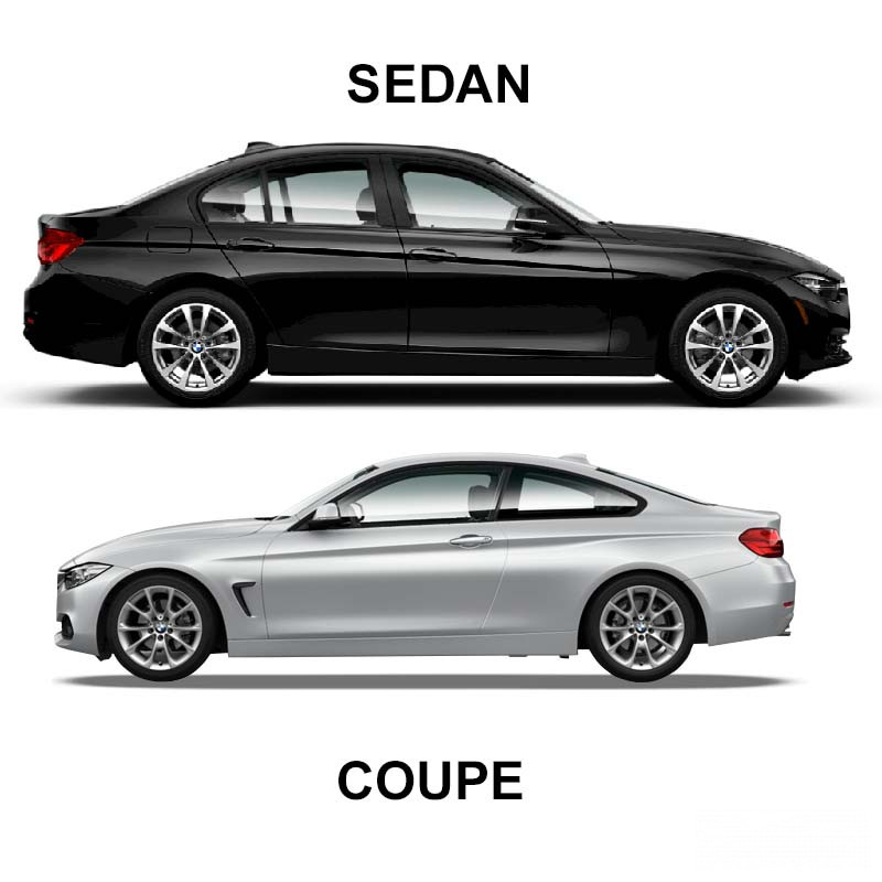 Coupe là gì? Phân biệt Coupe với Sedan, Hatchback, MPV, SUV